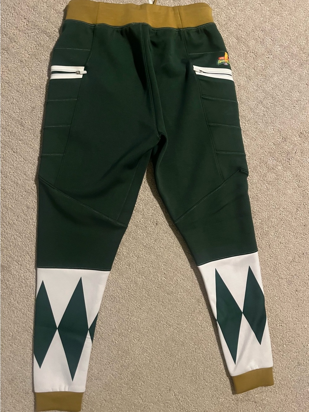 Mighty Morphin Power Rangers Green Ranger Joggers small - Picture 2 of 5